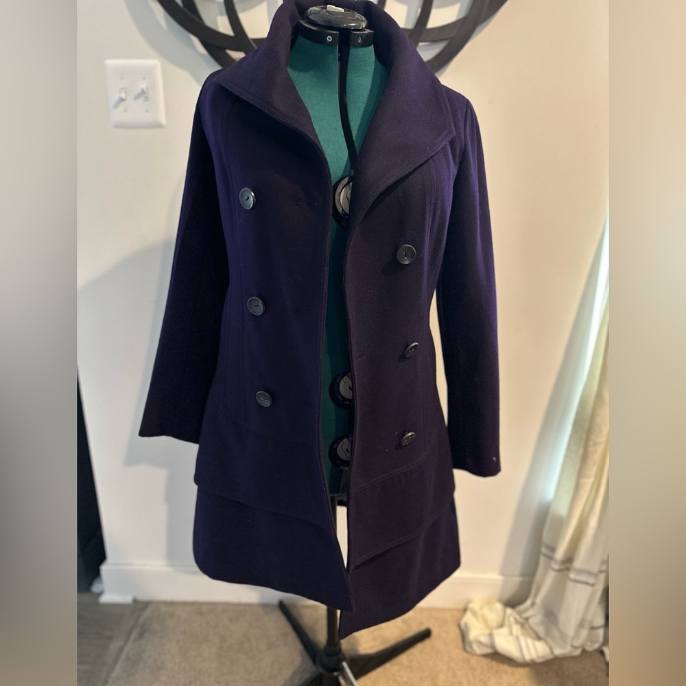 Deep Purple Peacoat